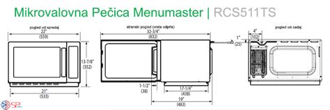 Profesionalna Mikrovalovna Pe Ica Menumaster L W