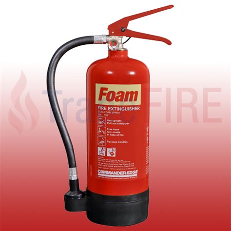 Commander Edge Fs3e 3ltr Afff Foam Fire Extinguisher Fs3e