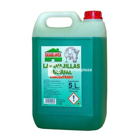 Lavavajillas Concentrado Para Uso Manual L