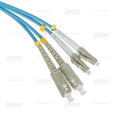 Патч-корд оптический SC-LC/UPC MM (62.5/125мкм) duplex (3.0мм) 1.5м ...