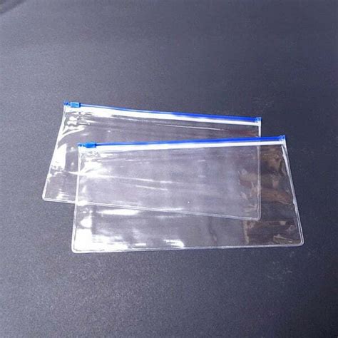 Clear Zipper Bags With Zipper Closure, A6 Size , PVC » Bronze.qa ...