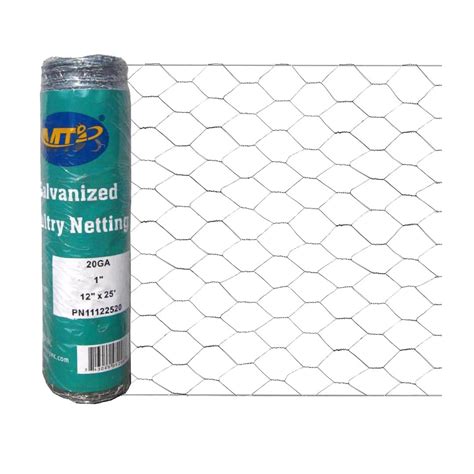 Mtb Ga Galvanized Hexagonal Poultry Netting Chicken Wire Inches X