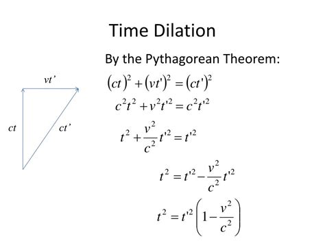 PPT Special Relativity Time Dilation And Length Contraction