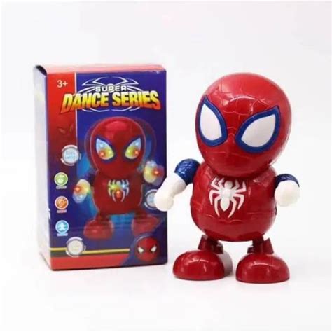 Jual Mainan Anak Robot Menari Super Hero Dance Hero Spiderman Shopee