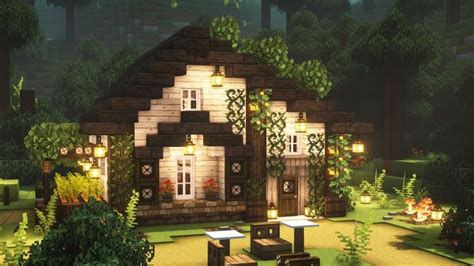 Minecraft 🌿 Aesthetic Cottage Tutorial Cottagecore House Mizuno