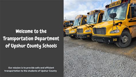 Transportation | Upshur County Schools