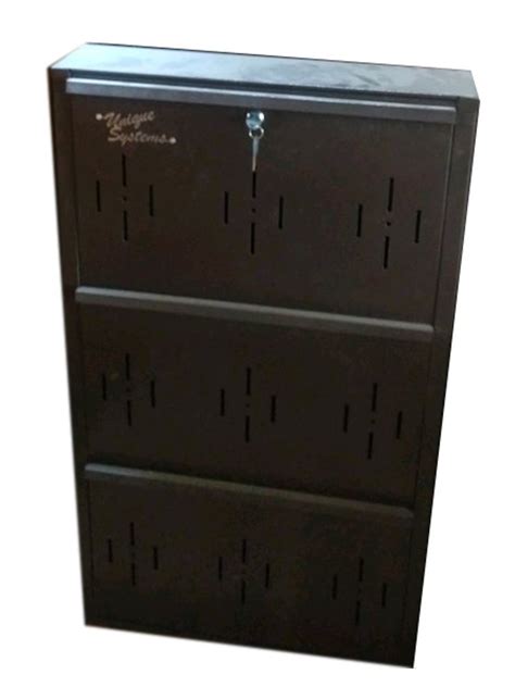 Powder Coated Mild Steel Shoe Rack 3 Shelves Wall Mount At Rs 1000 In