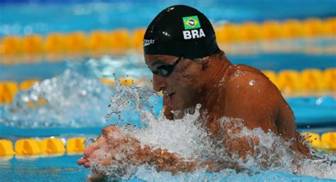 Natação Felipe Lima conquista a medalha de prata na Copa do Mundo A