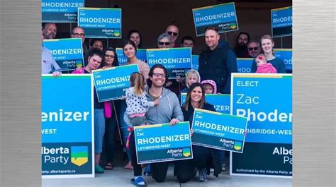 Lethbridge West Candidate Profile Zac Rhodenizer Alberta Party