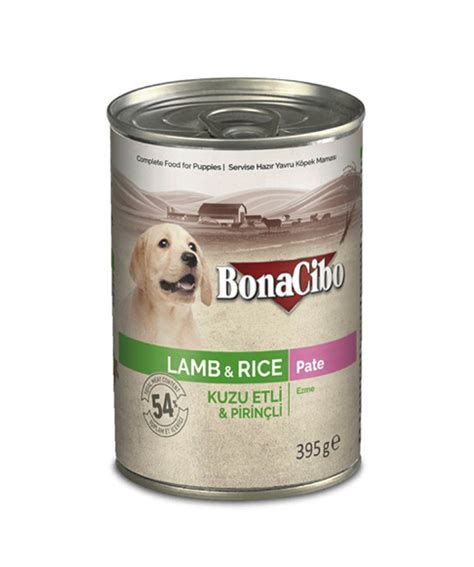 Bonacibo Puppy Lamb Rice G Canned Petmania