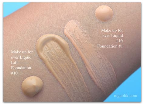 Make Up For Ever Liquid Lift Foundation отзывы до и после фото