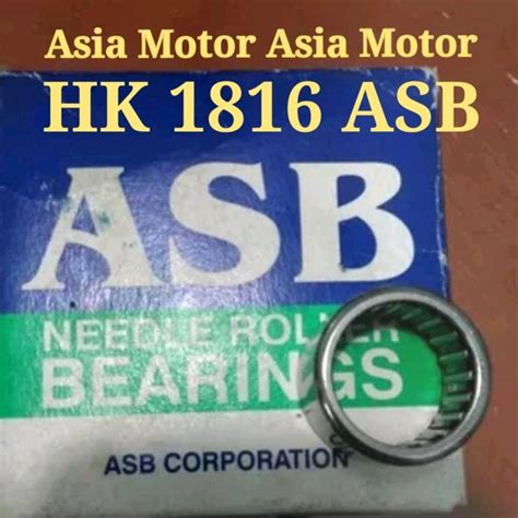 Jual Bearing Needle Hk Asb Laher Nedle Hk Asb Bearing Roller