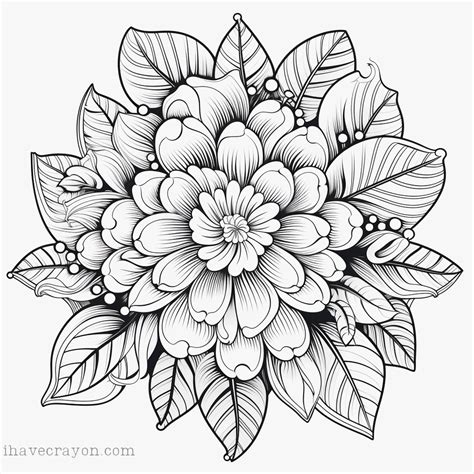 Free Flower Mandalas Coloring Pages Unlock Your Creativity