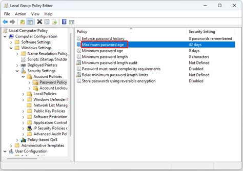 Password Expiration In Windows How To Enable Disable It