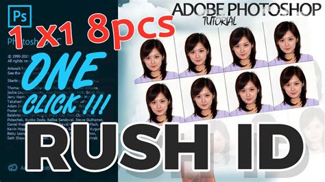 One Click Rush Id Photoshop Tutorial Rush Id X Action Rush Id