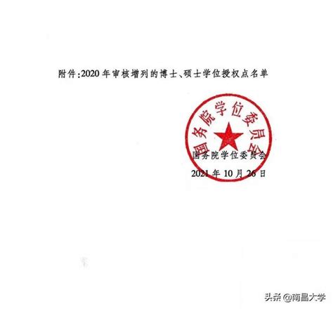 9個！南昌大學新增博士學位授權點數量位列全國第一 每日頭條