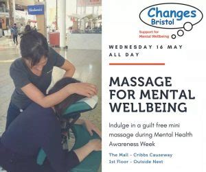 Seated Massage For Mental Health Awareness Week Be Complete Massage