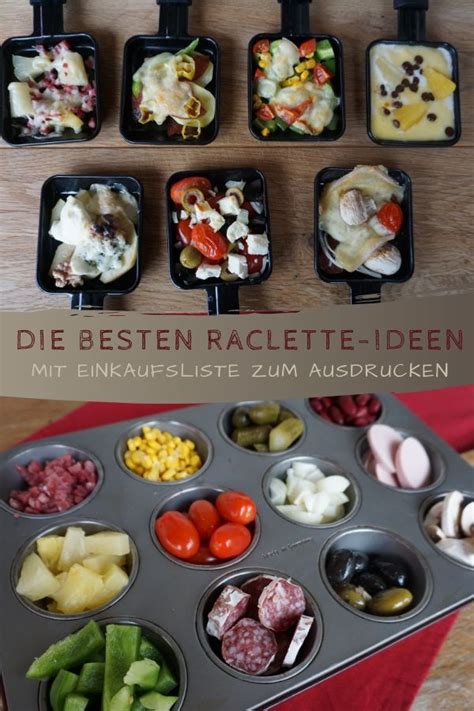 Rezepte Einkaufsliste Für Raclette Zutaten nevermindbilde