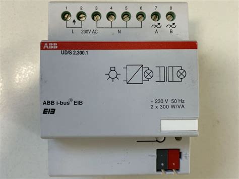 KNX Universaldimmaktor ABB UD S 2 300 1 2 Fach 2x300VA Kaufen Auf