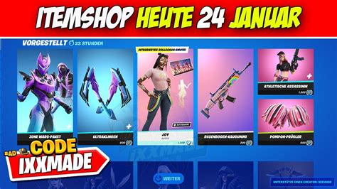 Fortnite Item Shop 24 01 2022 Fortnite Shop 24 Januar 2022