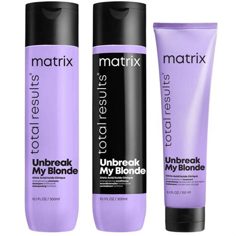 Matrix Unbreak My Blonde Pachet Fortifiant Par Blond Natural Sau