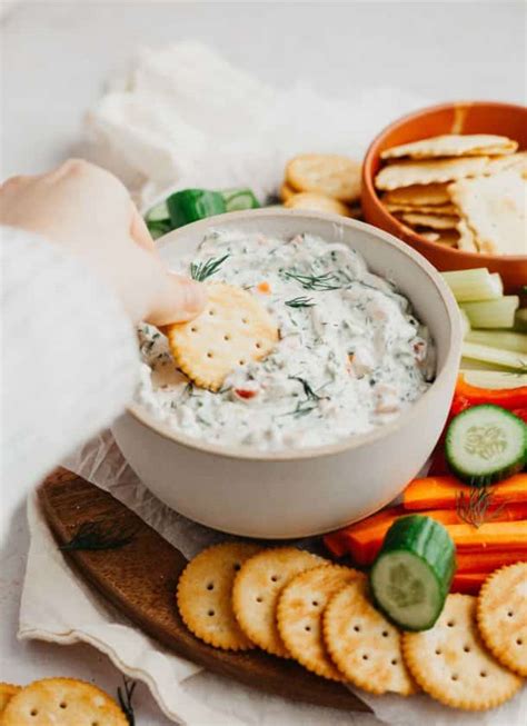 Reduced Guilt Spinach And Kale Greek Yogurt Dip Kims Cravings