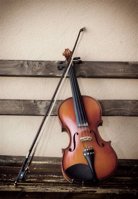 Old Violin Single Object Violin Scroll Arts Photo Background And