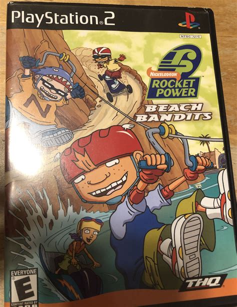 Rocket Power Beach Bandits Sony PlayStation 2 PS2 Complete Video Game