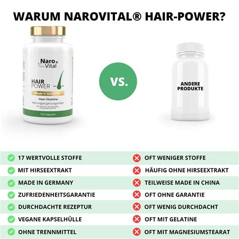 Haar Vitamine F R Gesunde Haare Haut Und N Gel Narovital