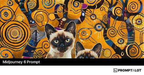 Kaleidoscopic Feline Duo Midjourney 6 Prompt Promptalot