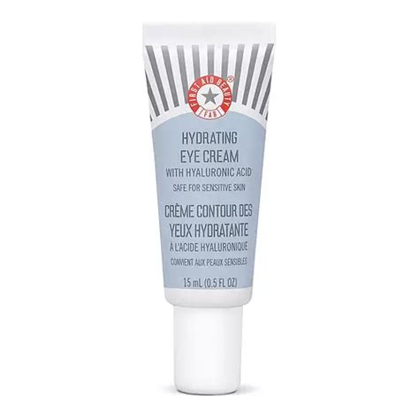 First Aid Beauty Hydrating Eye Cream With Hyaluronic Acid Ingredients