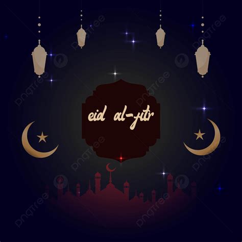 별이나 달이있는 Eid Al Fitr Musjid 램프 디자인 2021 이드 알 피터 무지 드 램프 배경 일러스트 및 사진