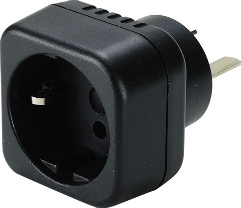 Schuko to Australian grounded adapter plug MAV21