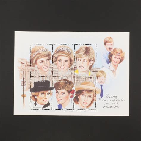 Princess Diana Stamp Collection | EBTH