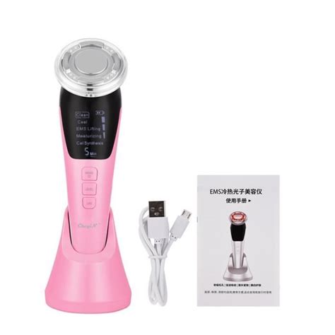 Appareil De Massage Ckeyin Ems Led Lumi Re Faciale Beaut Machine