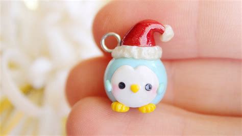 Christmas Penguin Polymer Clay Tutorial YouTube