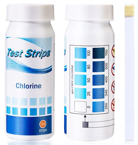 Buy Supercheck Chlorine Test Strips 0 750 Ppm 50 Count Chlorine Test