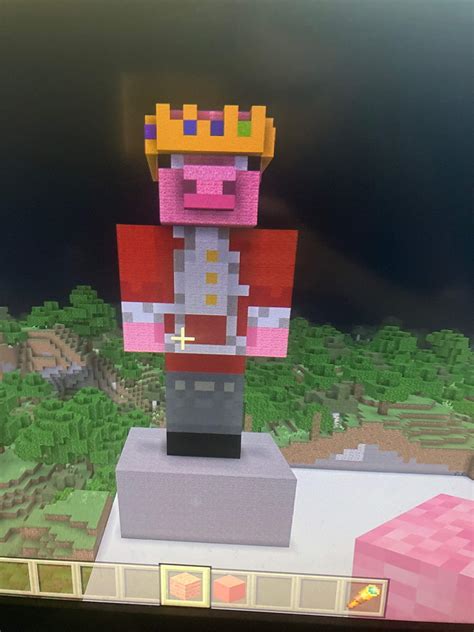 Technoblade Statue Add On Minecraft Amino