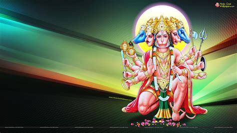 Panchmukhi Hanuman Wallpapers Top Free Panchmukhi Hanuman Backgrounds