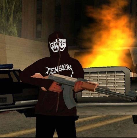 Создать мем "gta san andreas бомж, gta san, гта 1 сан андреас ...