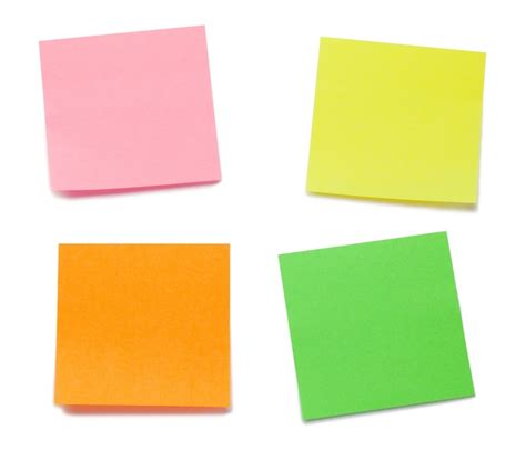 Premium Photo Color Post Its