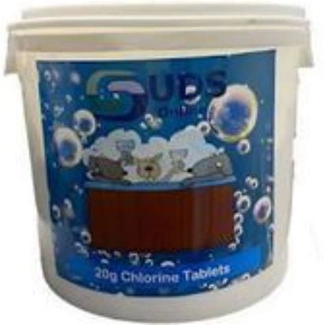 Sudsonline 5kg Chlorine Tablets 20g Hot Tub Spa Tubs Diy At Bandq