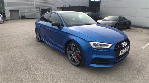 Audi S3 Saloon Black Edition 20 Tfsi Quattro For Sale At Swansway