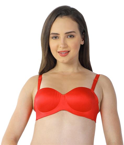 Velvet Attire Regular Half Cup Color Padded Bra Size 36 B And 36 C At