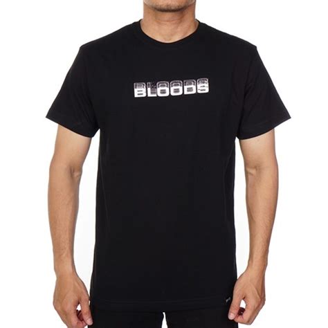 Jual Bloods Tshirt Kaos Graimo Black Shopee Indonesia