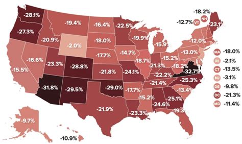 The Salary Of U S Teachers Mapped Vivid Maps Artofit