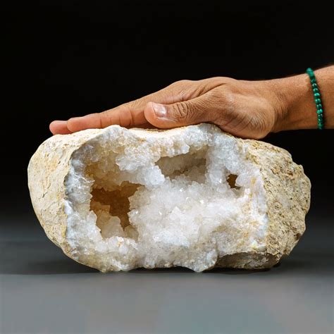 Genuine Calcite Geode Astro Gallery Touch Of Modern