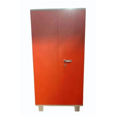 With Locker CRCA Steel Double Door Almirah 6 Shelves Without Mirror