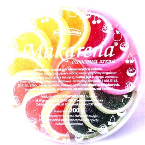 Pomorzanka Makarena Fruit Jelly Galaretki Owocowe Fruit Jelly