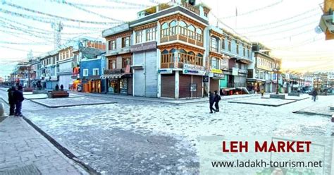 Leh Main Market - Travel and Shopping Guide - Ladakh